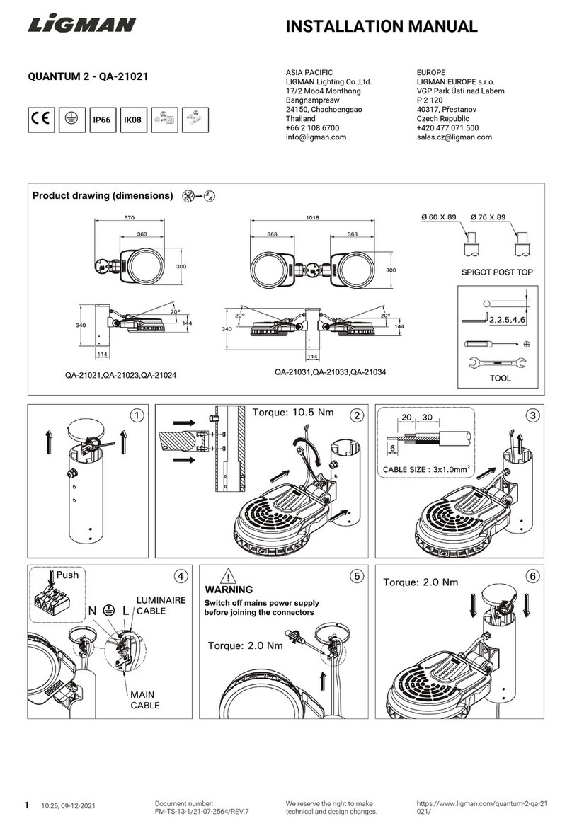LIGMAN QUANTUM 2 User manual