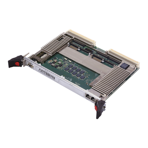 Artesyn MVME8100 User manual