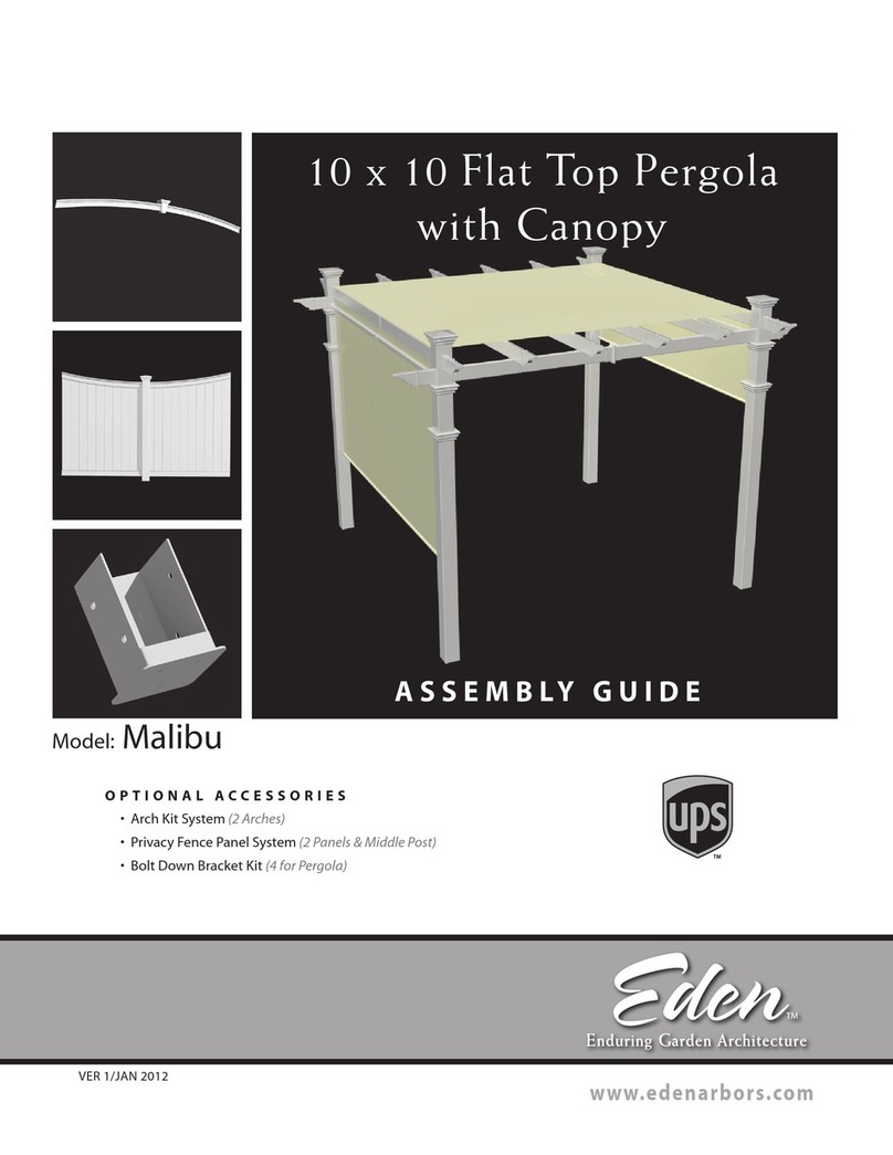 Eden Malibu Assembly guide