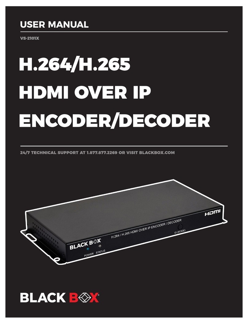 Black Box H.264 User manual