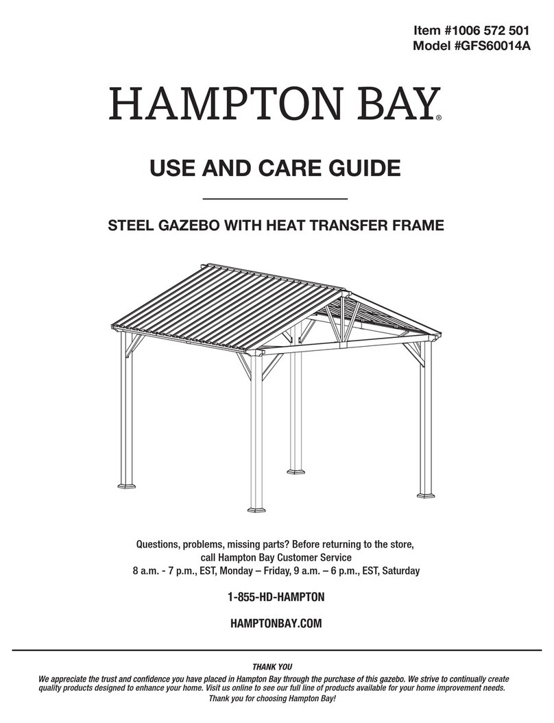 HAMPTON BAY GFS60014A Use and care guide