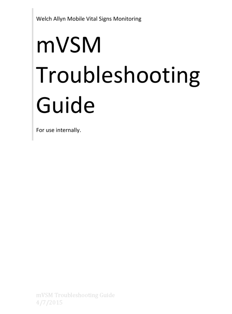 Welch Allyn mVSM troubleshooting guide