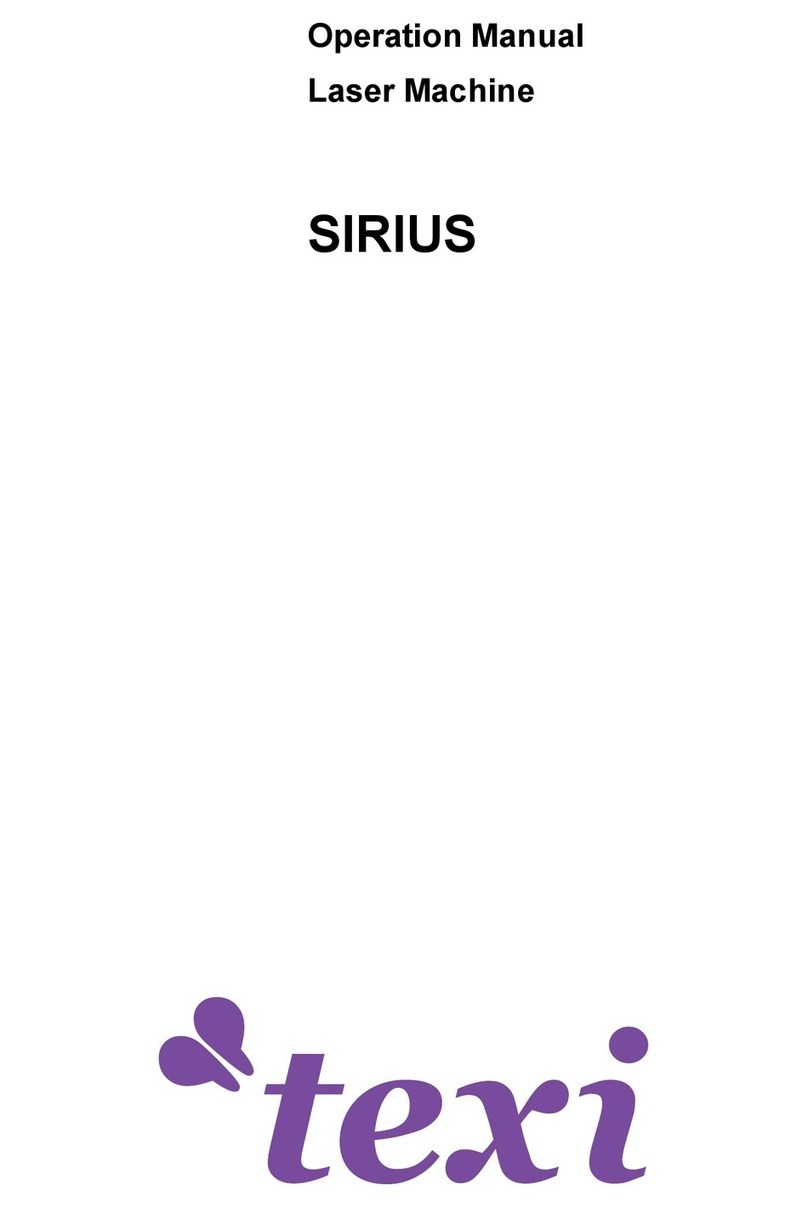 Texi SIRIUS Operation manual