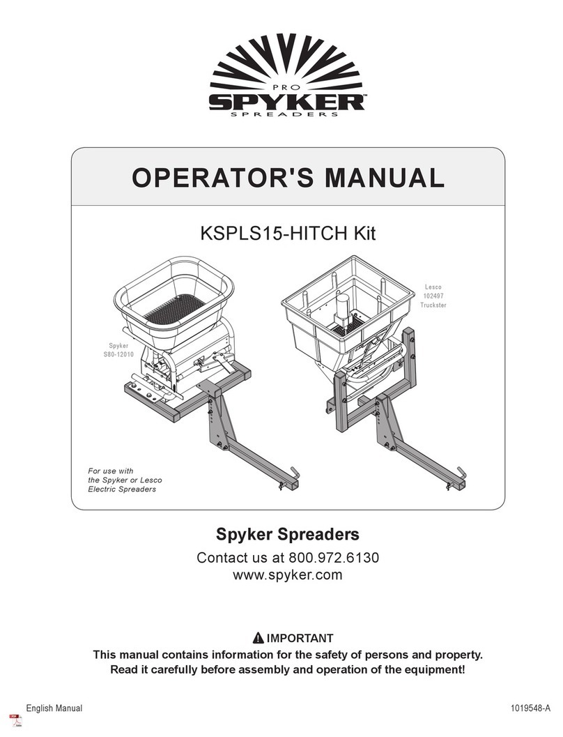 SPYKER KSPLS15 User manual SPYKER KSPLS15 User manual