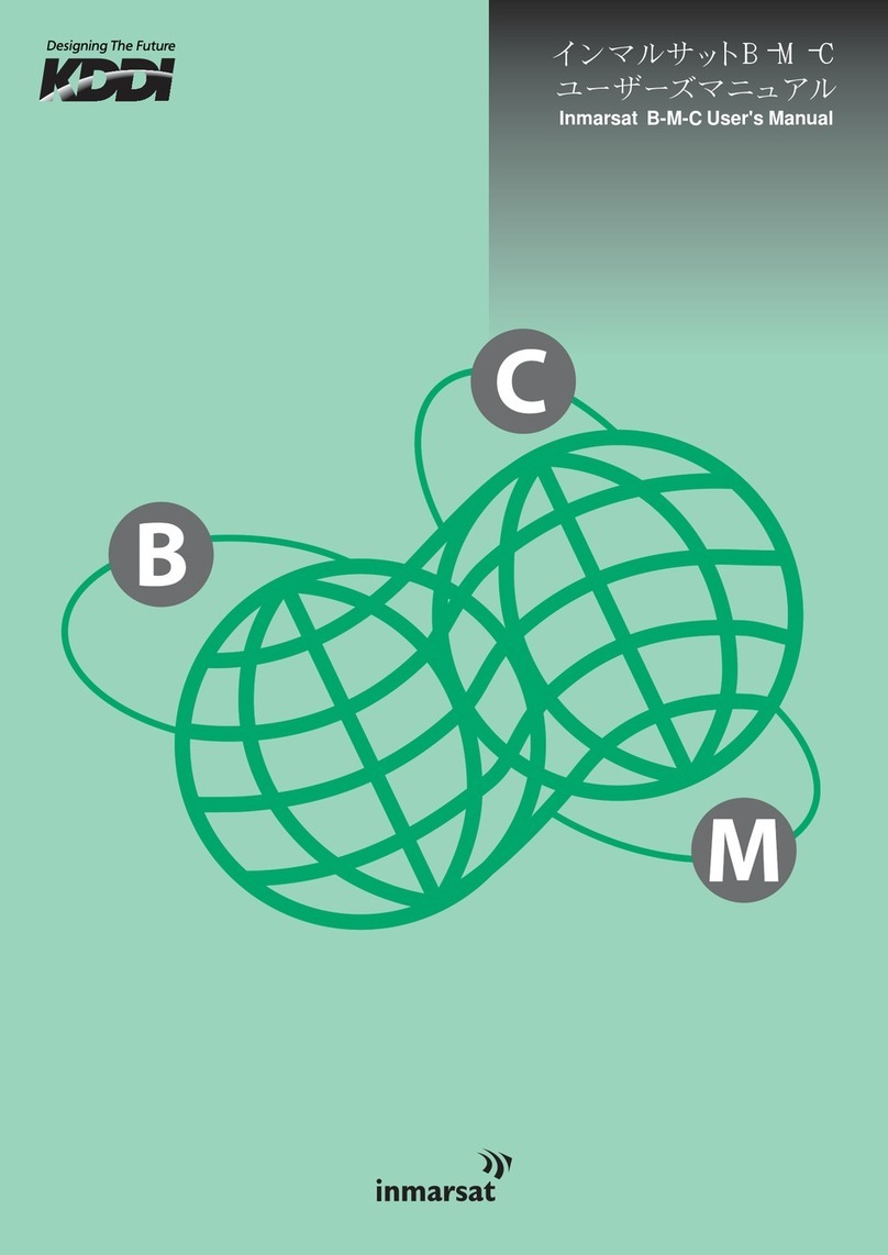 Inmarsat B-M-C user manual