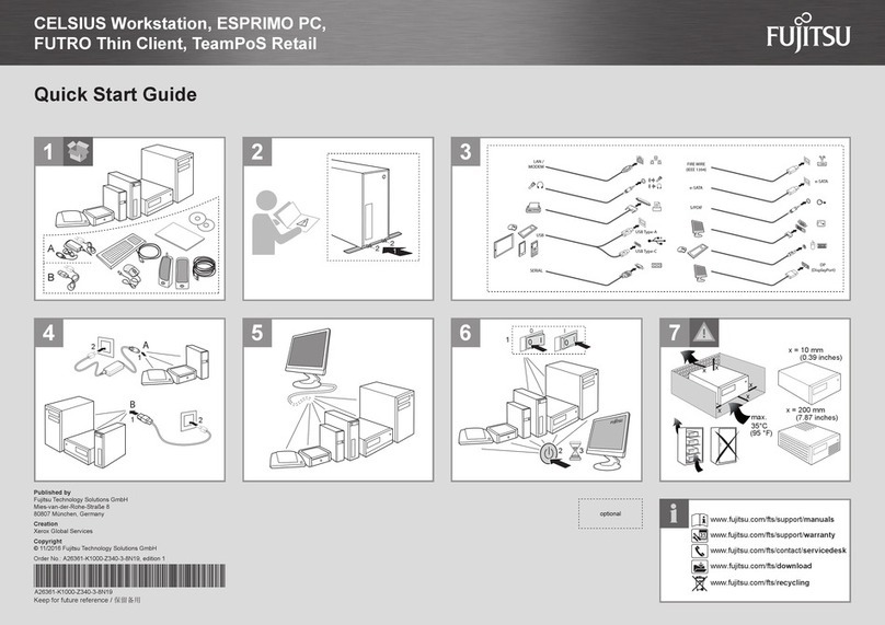 Fujitsu CELSIUS User manual