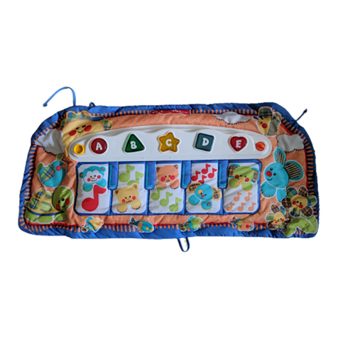 Fisher-Price Kick & Play Piano C4504 manual