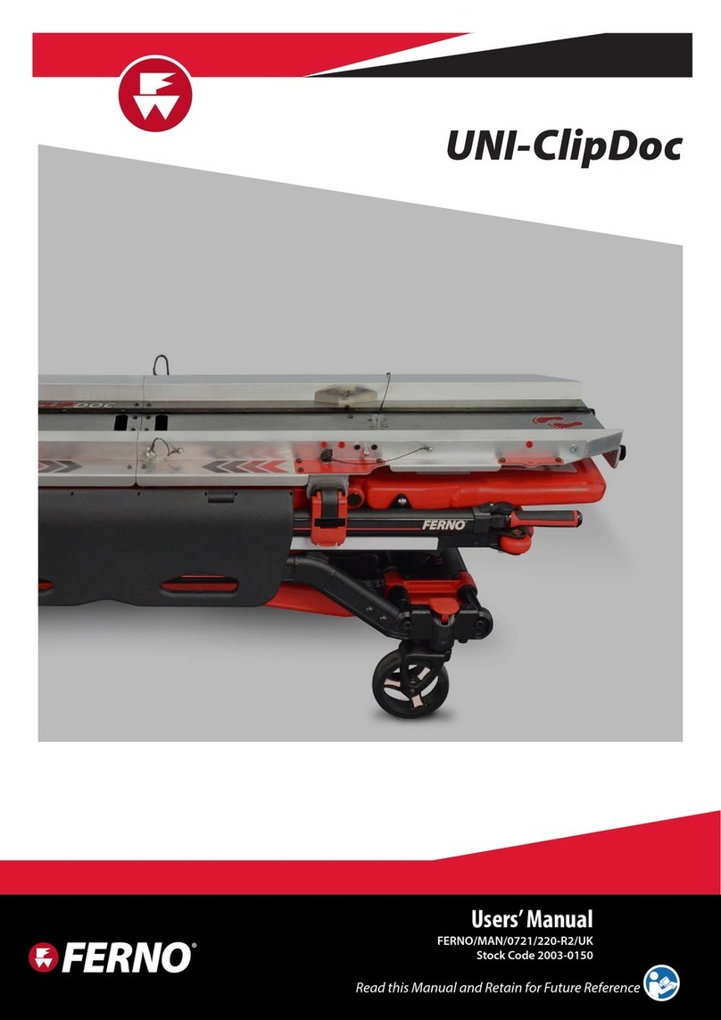 Ferno UNI-ClipDoc manual