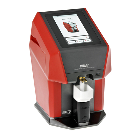 Voith BTG Mutek PCD-06 Operation manual