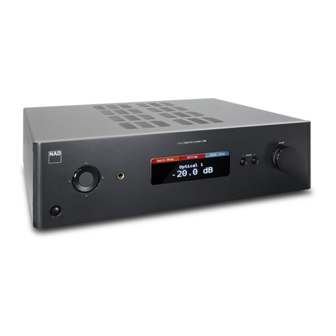NAD C388 Quick setup guide