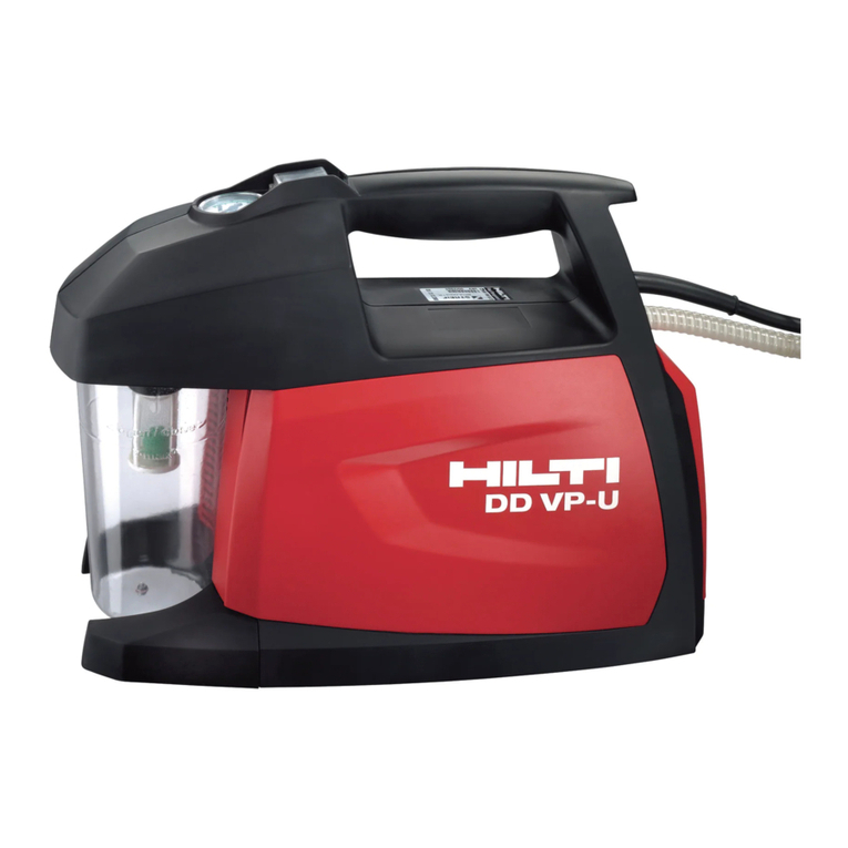 Hilti DD VP-U User manual