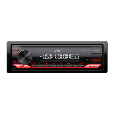 JVC KD-X172M User manual