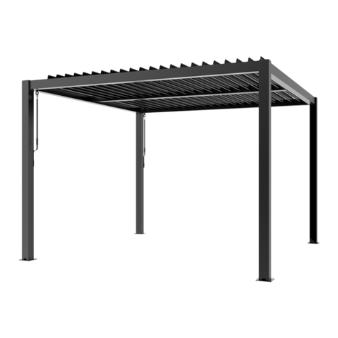 MAZE PERGOLAS Assembly instructions