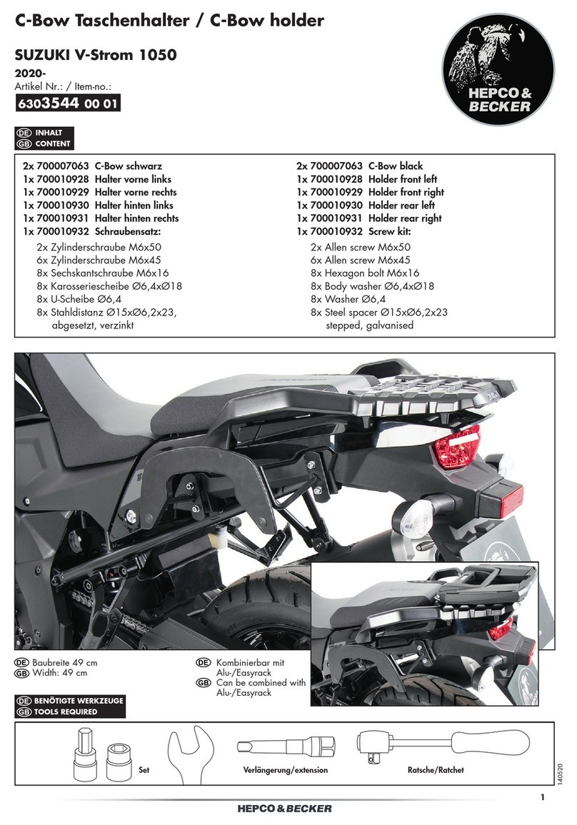 hepco & becker 6303544 00 01 quick start guide