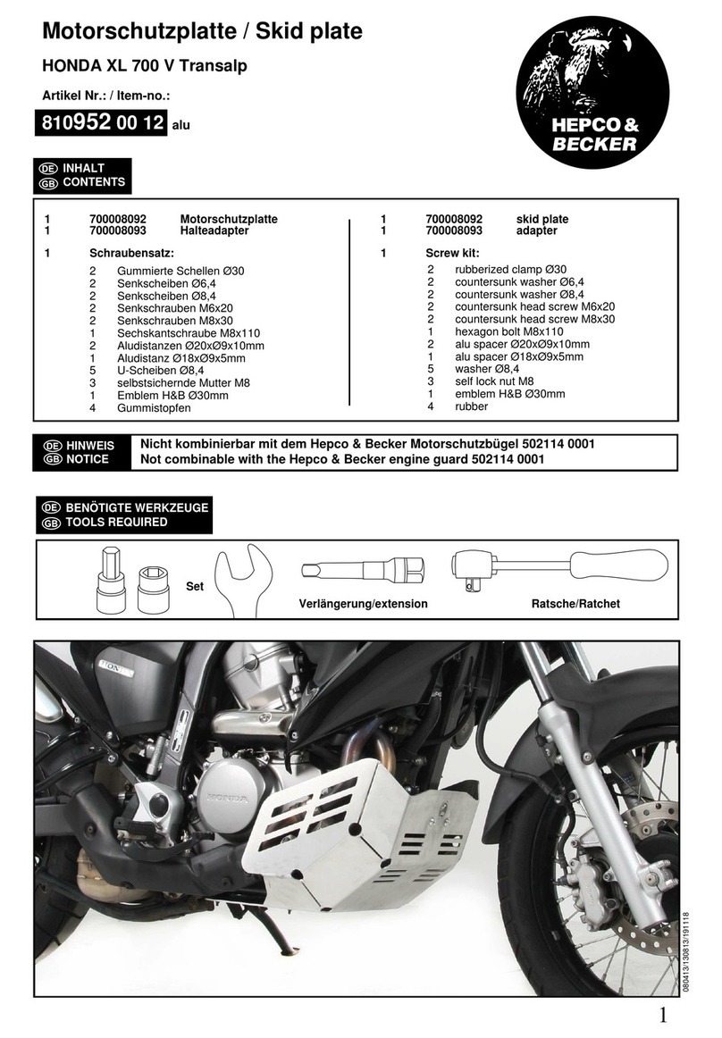 hepco & becker 810952 00 12 User manual hepco & becker 810952 00 12 User manual