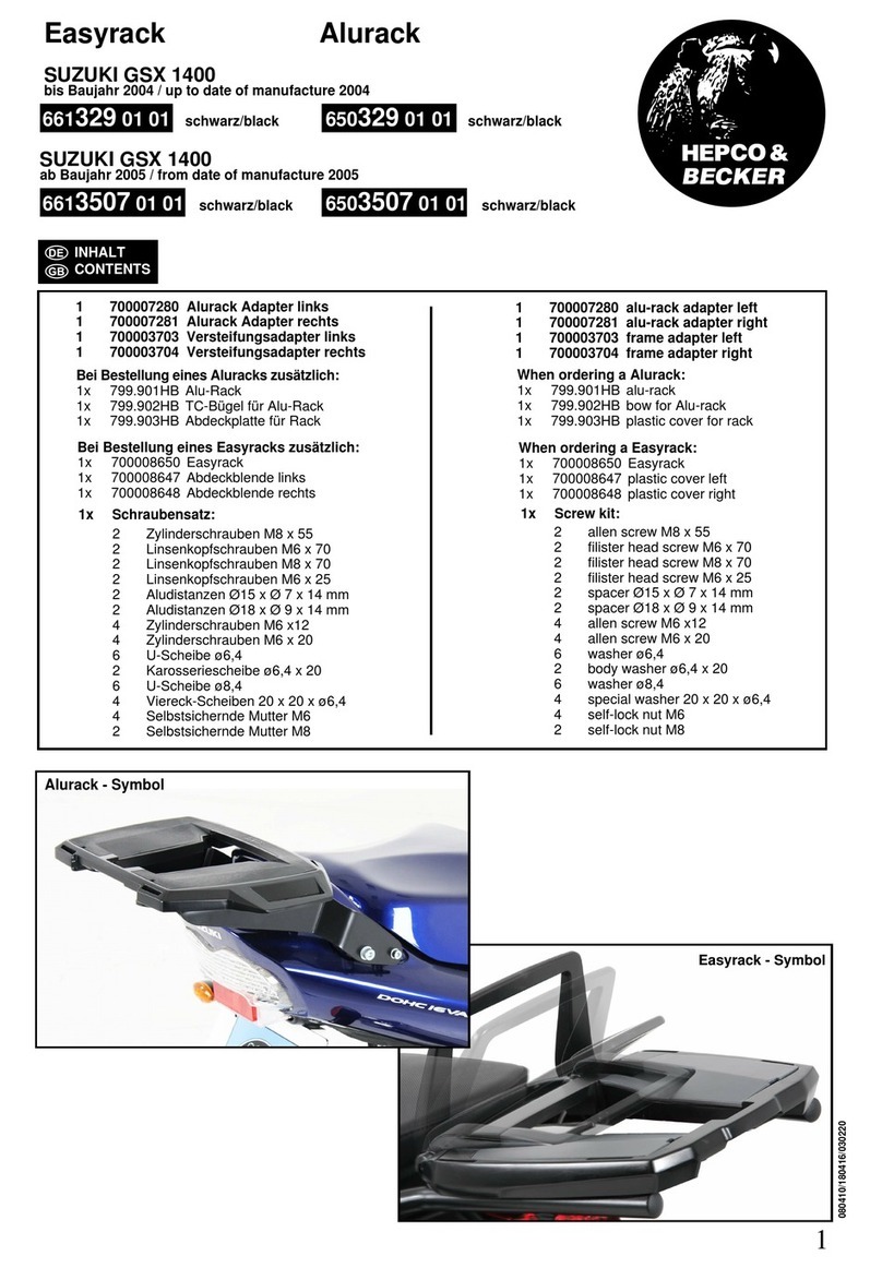 hepco & becker 661329 01 01 quick start guide hepco & becker 661329 01 01 quick start guide