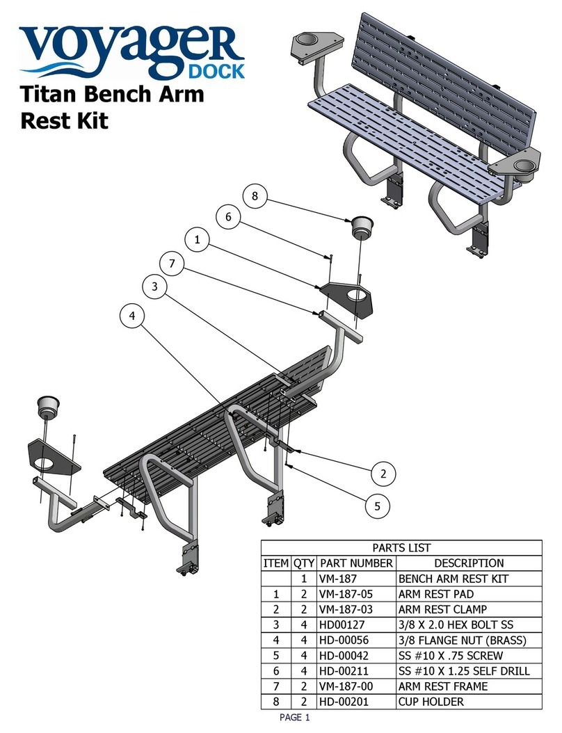 Voyager Dock Titan User manual
