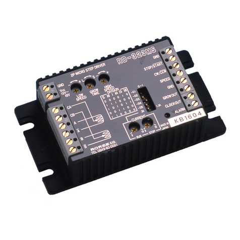 Rorze RD-323MS instruction manual