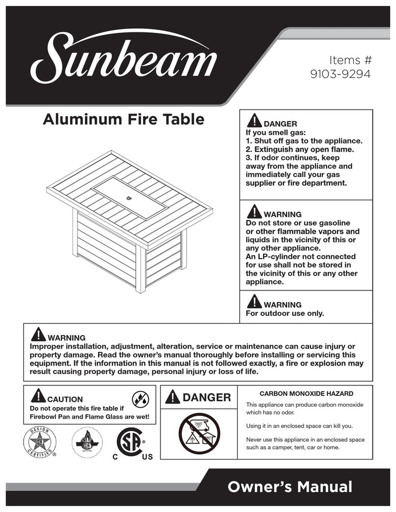 Sunbeam 9103-9294 Assembly instructions