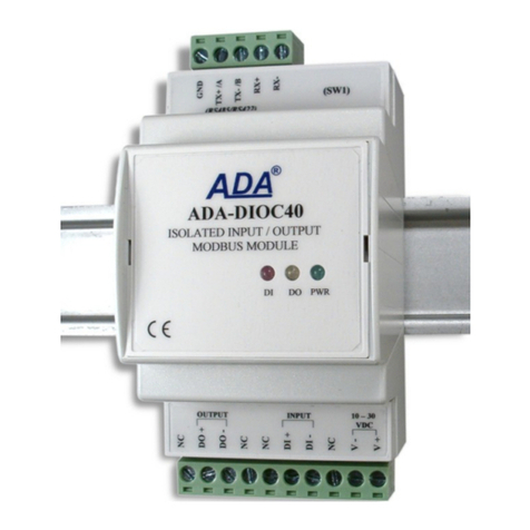 CEL-MAR ADA-DIOC40 user manual