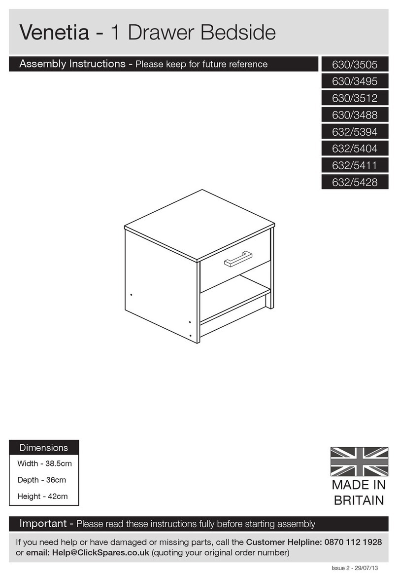 Argos Venetia 630/3505 User manual