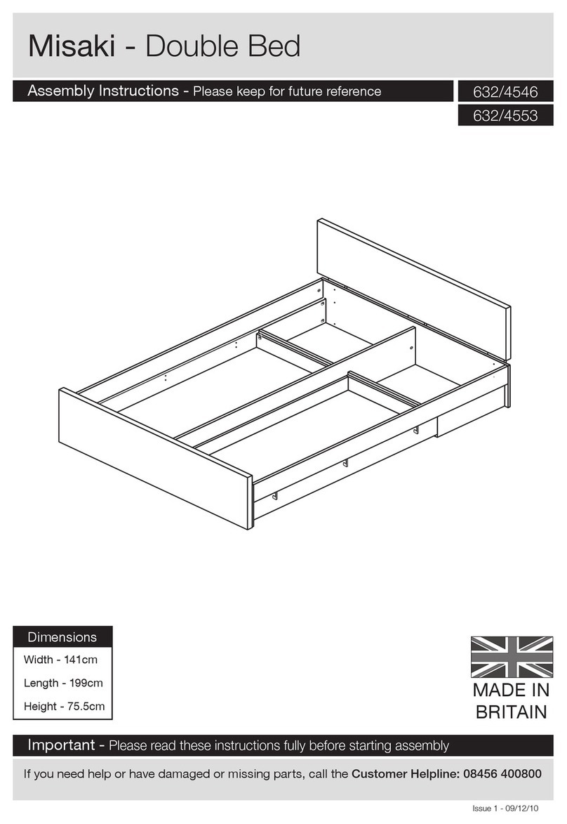 Argos Misaki 632/4546 Assembly instructions