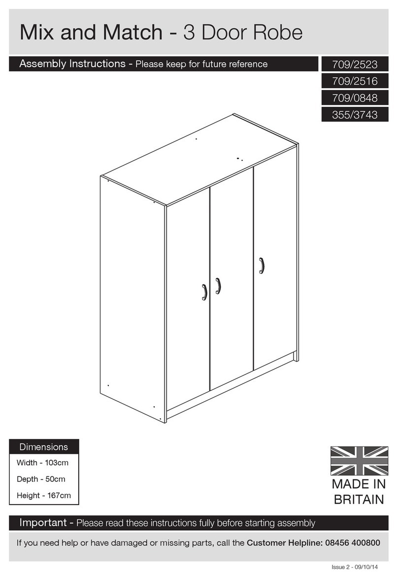 Argos Mix and Match 709/2523 User manual Argos Mix and Match 709/2523 User manual