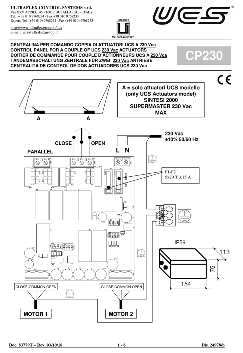 UCS CP230 manual