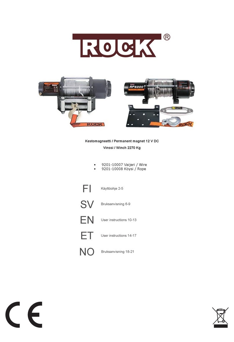 ROCK 9201-10007 User instructions