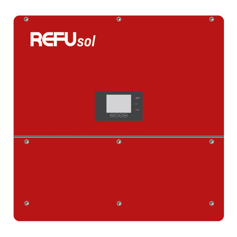 REFU REFUsol 50K-3T operating manual
