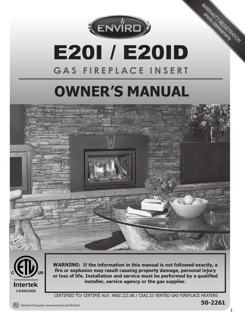Enviro E20I owner's manual Enviro E20I owner's manual