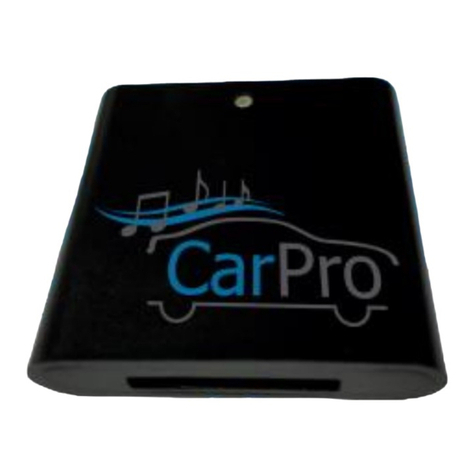 CoolStream CarPro quick start guide