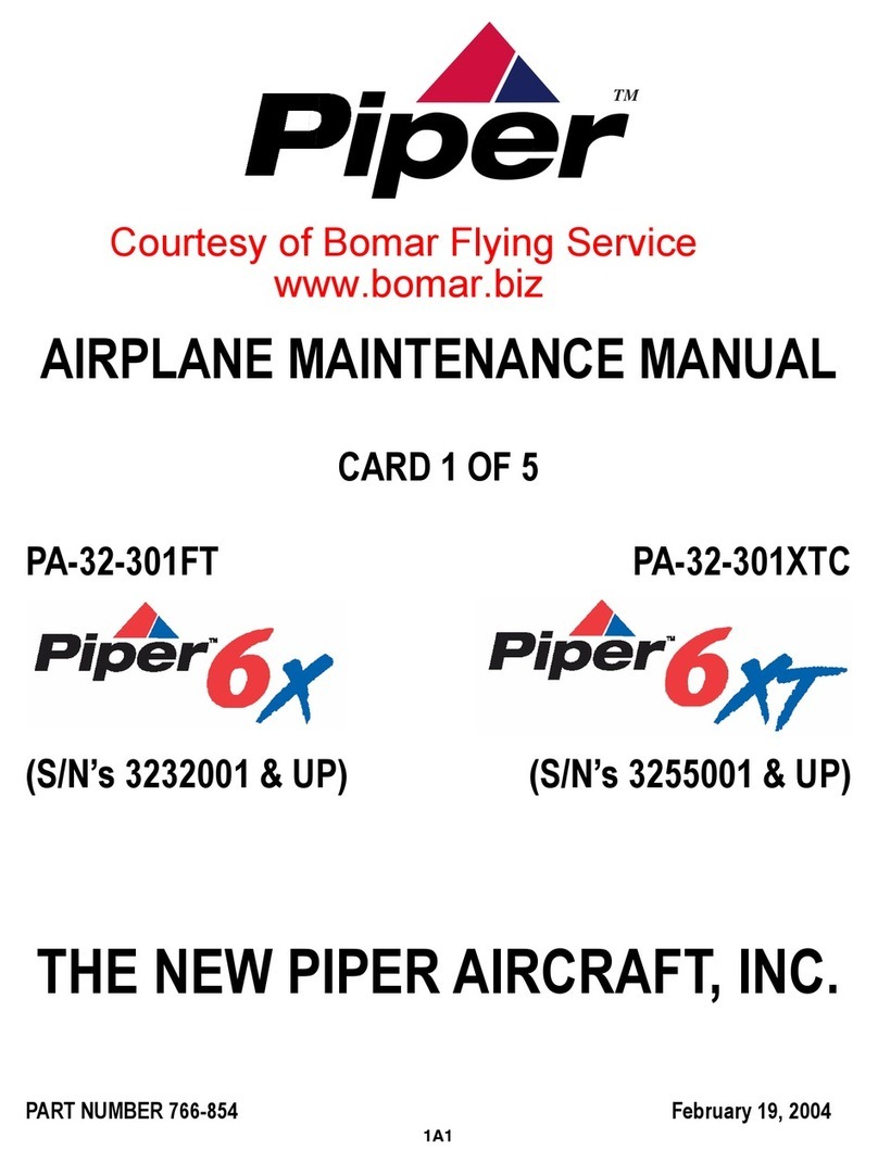 Piper 6X User manual