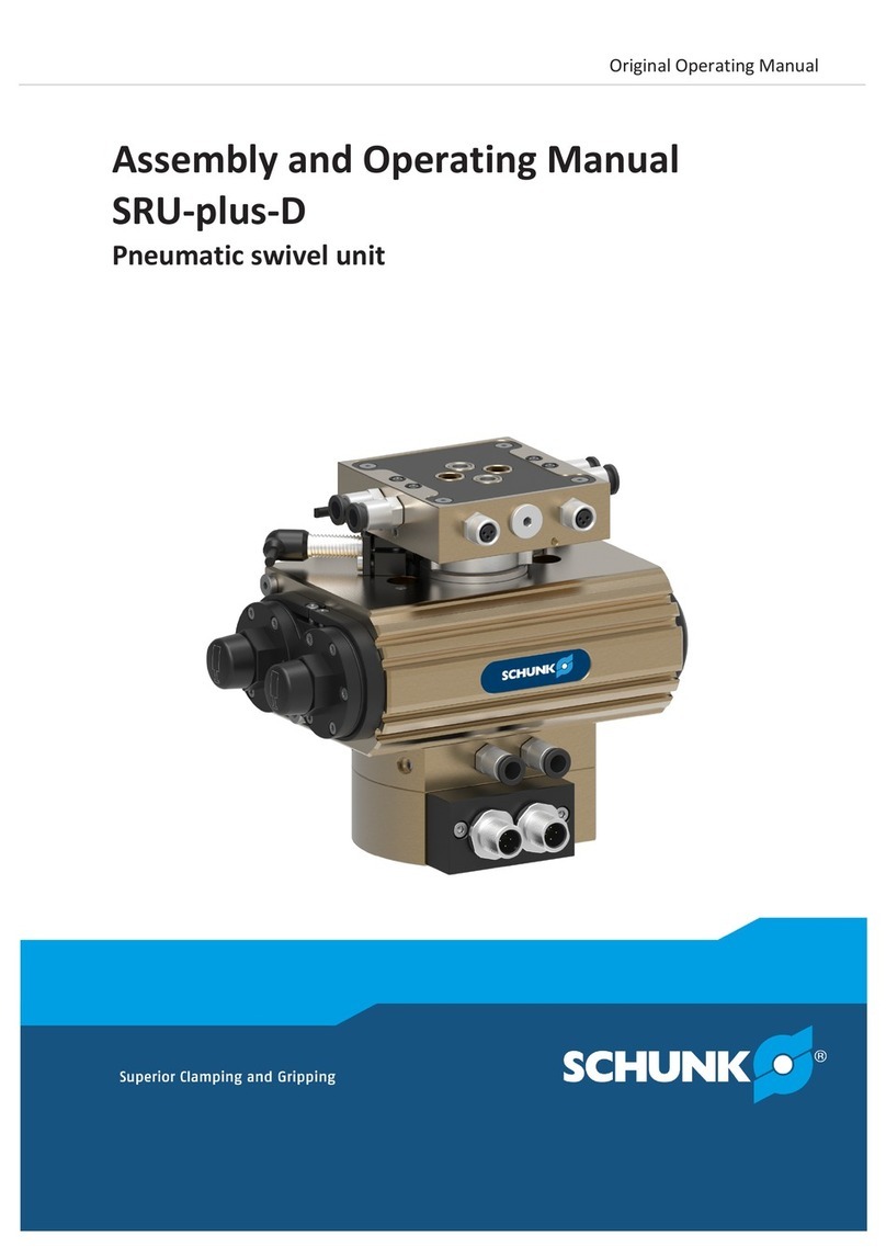 SCHUNK SRU-plus-D User instructions