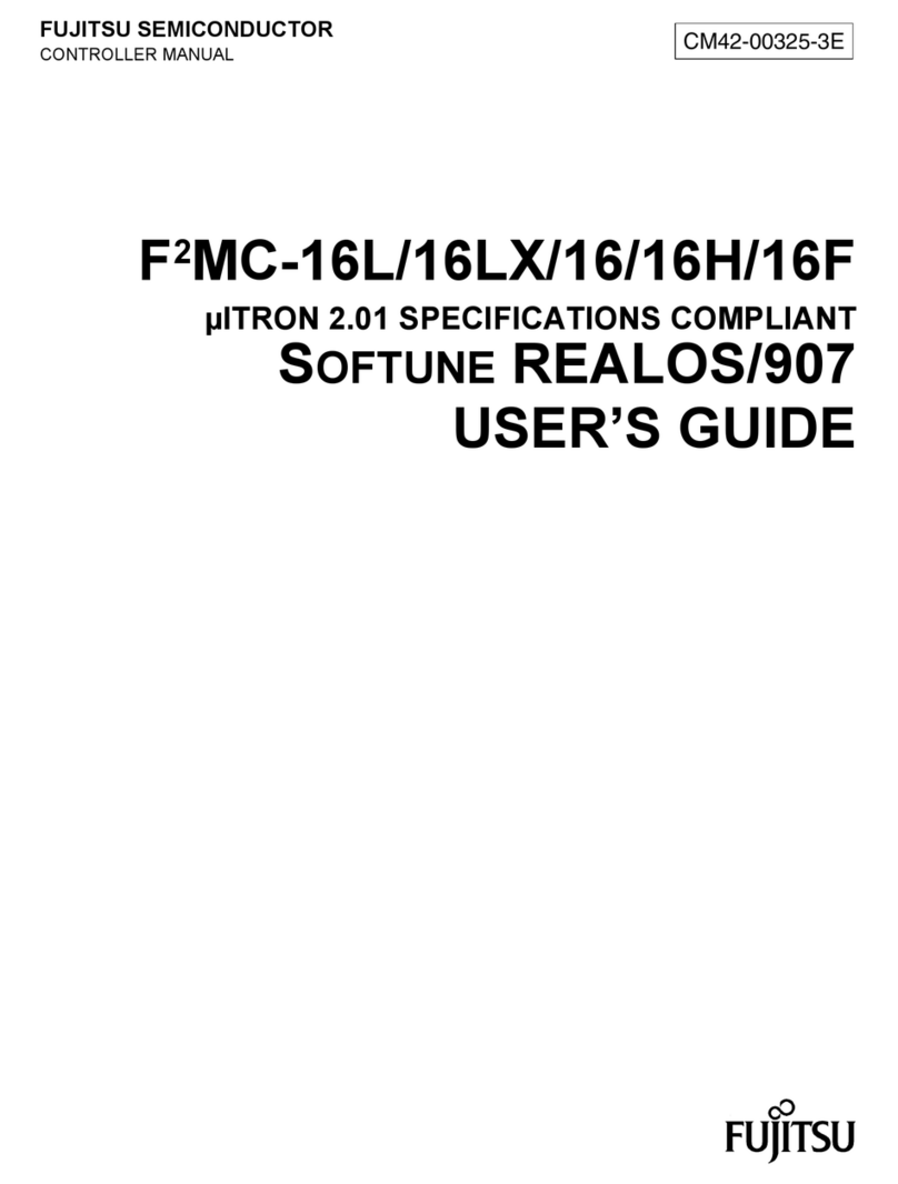 Fujitsu F2MC-16L Series User manual