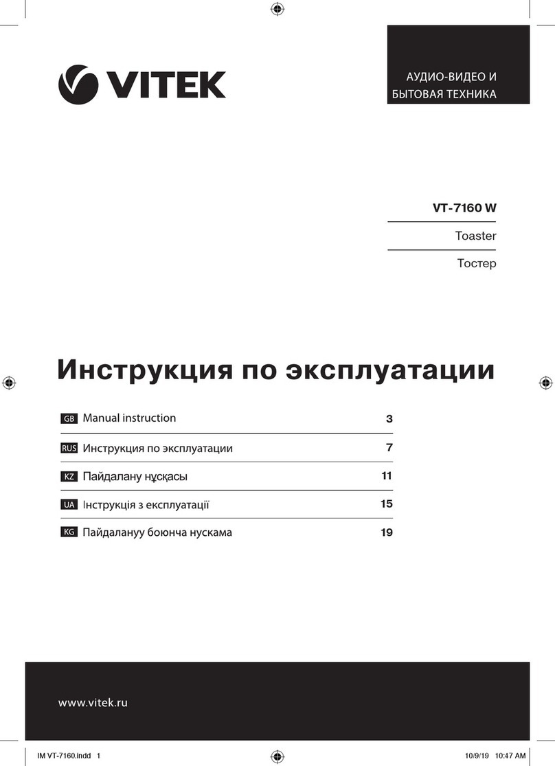Vitek VT-7160 W Manual instruction