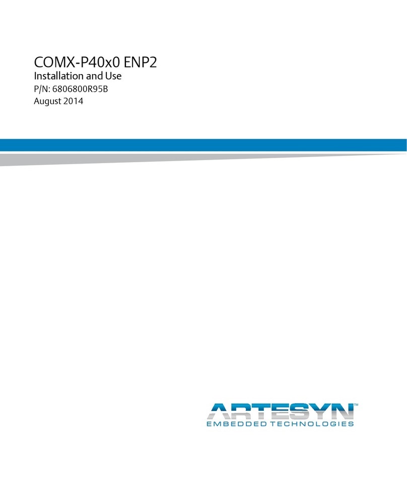 Artesyn COMX-P40x0 ENP2 manual Artesyn COMX-P40x0 ENP2 manual