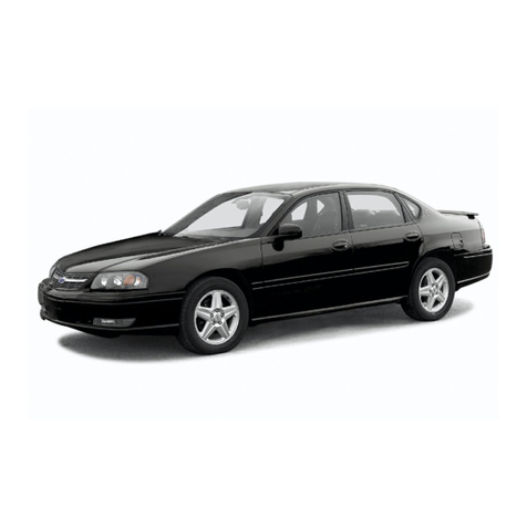 Chevrolet 2000 Impala User manual