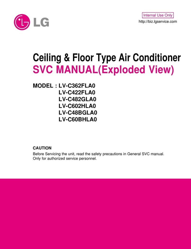LG LV-C362FLA0 User manual