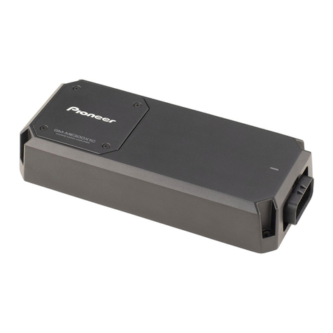 Pioneer GM-ME300X1C User manual