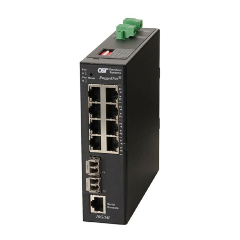 Omnitron Systems RuggedNet 10G/Mi quick start guide Omnitron Systems RuggedNet 10G/Mi quick start guide