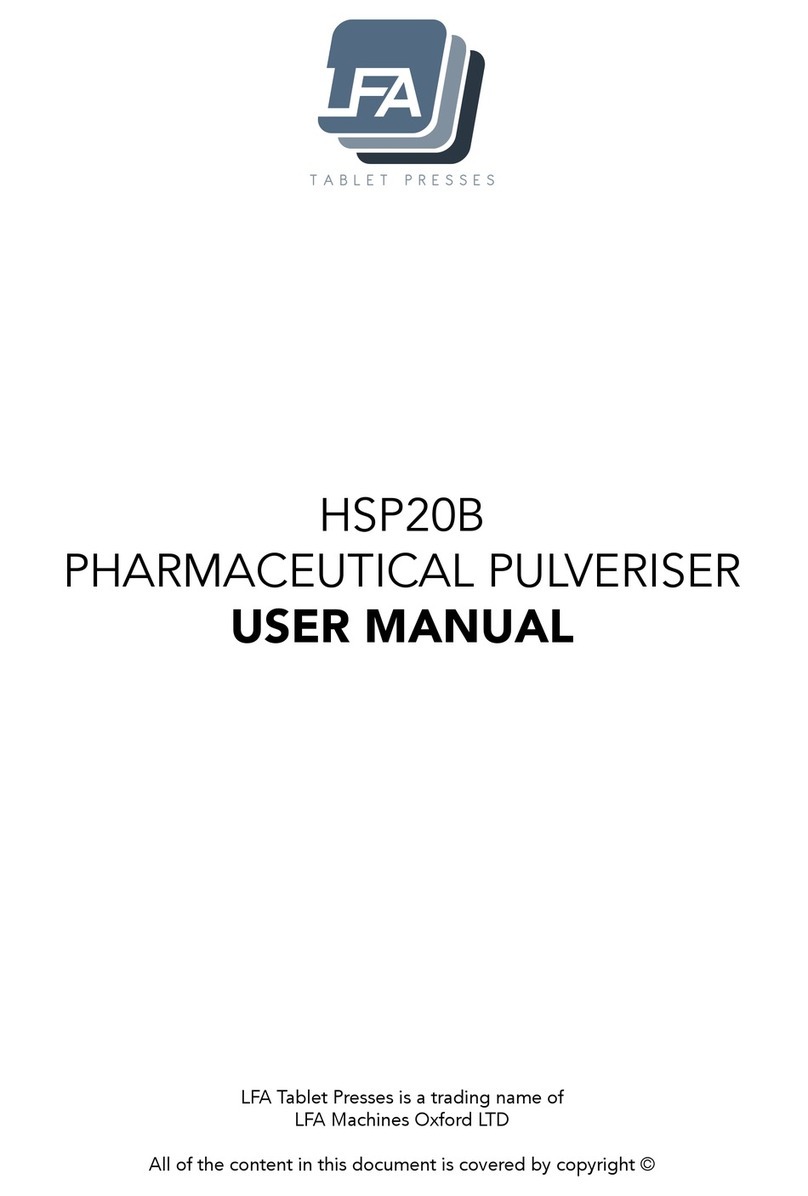 LFA HSP20B user manual