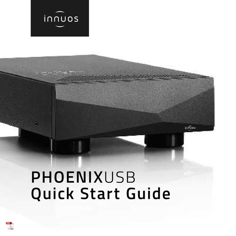 innuos PHOENIX USB User manual