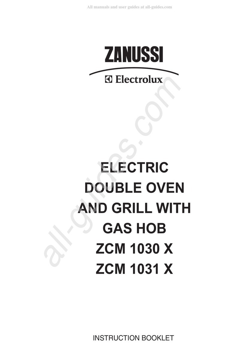 Zanussi Electrolux ZCM 1030 X Instruction booklet