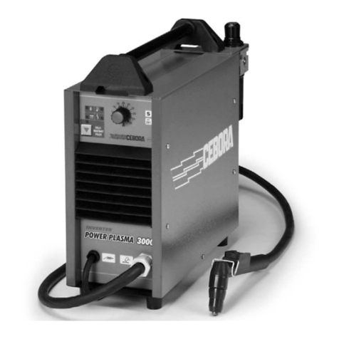 Cebora Power Plasma 3000 instruction manual