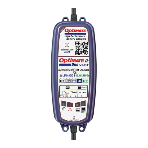 TecMate Optimate 2 Duo TM550 User manual