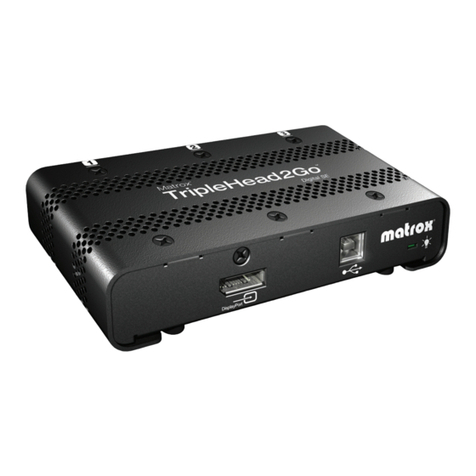 Matrox DualHead2Go user guide