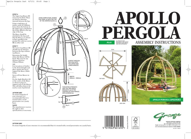 Grange Fencing Apollo Assembly instructions Grange Fencing Apollo Assembly instructions