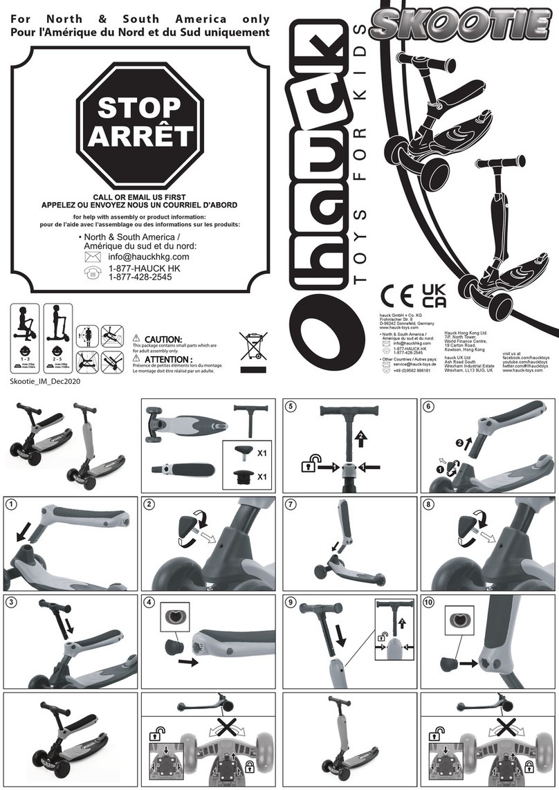 Hauck Skootie Assembly instructions