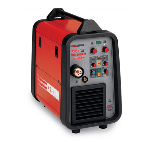 Cebora MIG 1660/M instruction manual